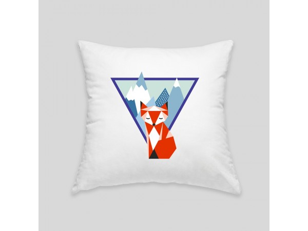 Mountain fox cushion