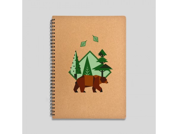 Mountain fox notebook