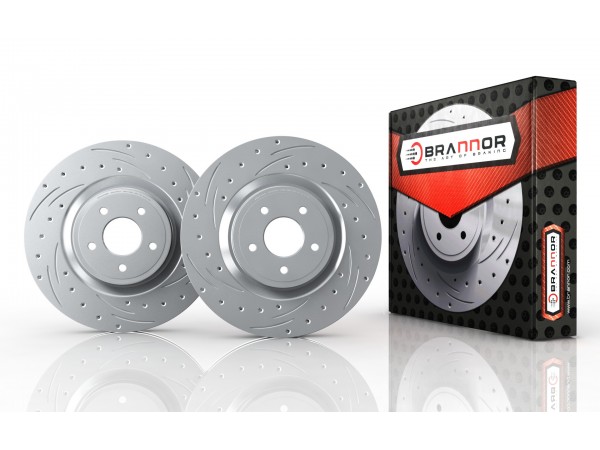 Задние тормозные Brannor BR5.1356 диски для Ford F-150 2012-2018